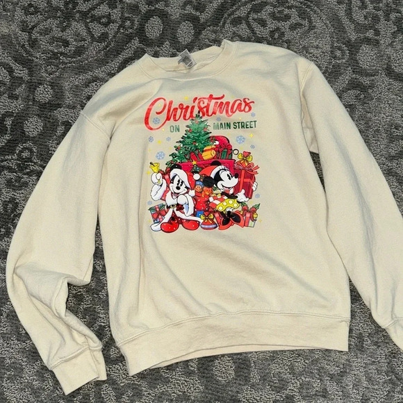 •Mickey’s Christmas Party sweatshirt• - Picture 1 of 5